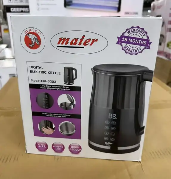 کتری برقی طرح جدید دجیتال برند مایر مدل MR6023