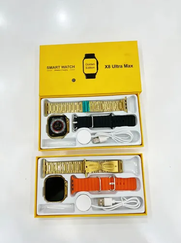 ساعت هوشمند همراه دو بند x8ultra max