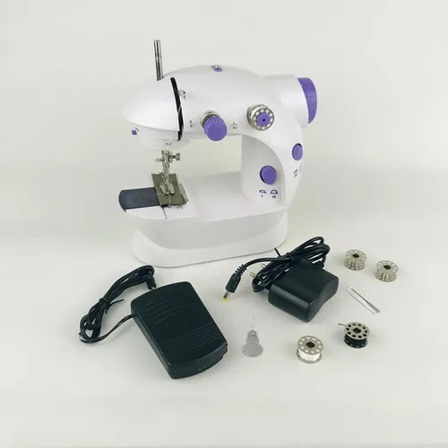 مینی چرخ خیاطی MINI SEWING MACHINE مدل SM-30844 اصلی(ضمانت7 روز کالا)