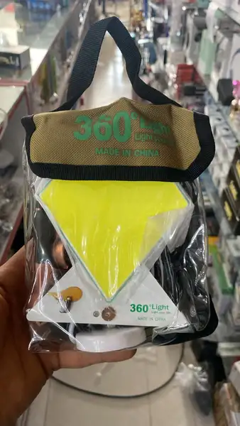 لامپ کمپ و سفر مثلثی360 درجه LIGHT