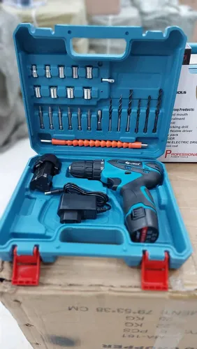 ست دریل پیچ گوشتی شارژی 24 عددی لیدو حرفه ای مدل 12 ولت ا Professional power tools