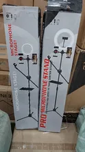 رینگ لایت YQ-320A همراه پایه به همراه میکروفن BY-M1 gallery0