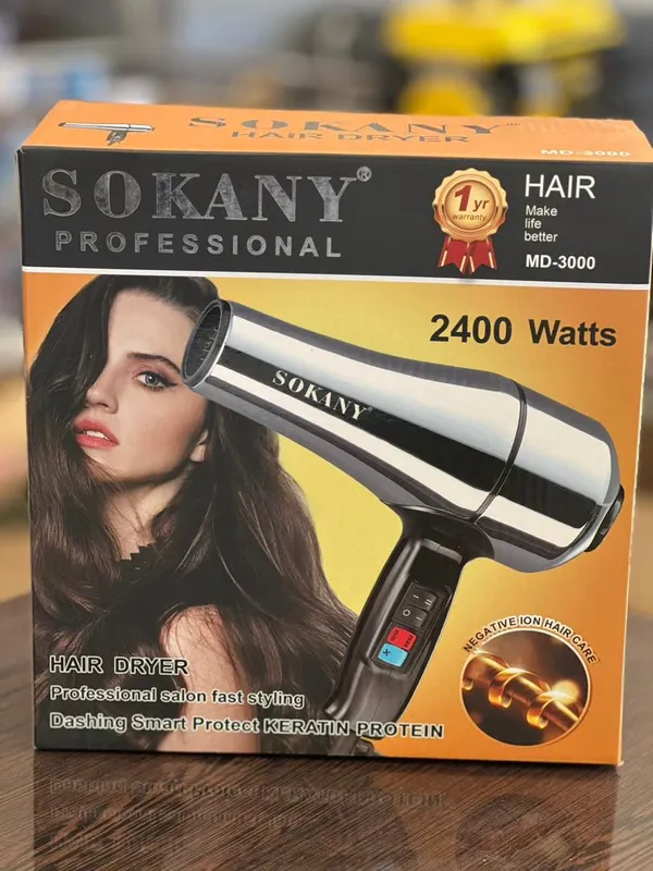 سشوار فوق حرفه ای سوکانیSOKANY MD-3000 gallery0