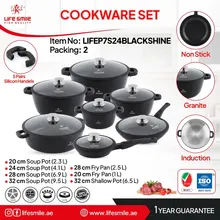 سرویس قابلمه گرانیتی لایف اسمایل 24پارچه مدل LIFEP7S-24-A gallery4