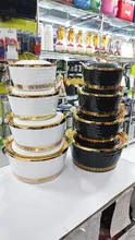 ست چهار تیکه ظرف گرم نگهدارنده کروم gallery0