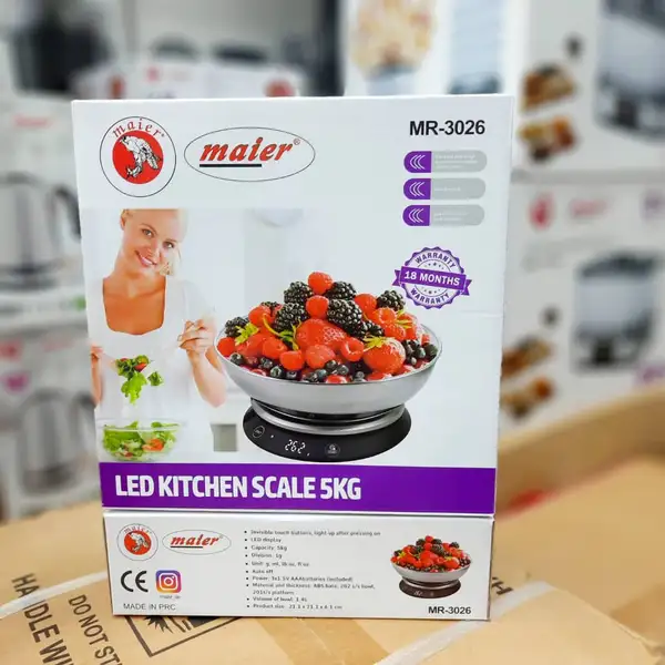 ترازو آشپزخانه مایر مدلMR_3026