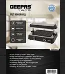 کباب پز برقی جیپاس GEEPAS مدل GBG63060 اصلی thumb 1