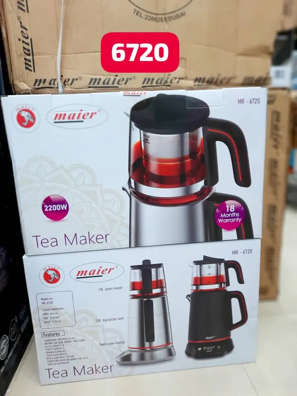 چای ساز مایر مدل MR-6720 اصلی|ضمانت 7 روزه کالا| gallery0
