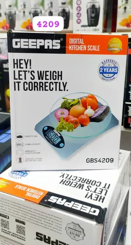 ترازوی آشپزخانه جی پاس مدل GBS4209