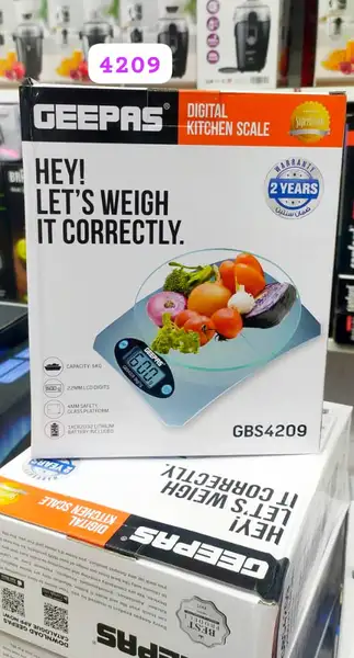 ترازوی آشپزخانه جی پاس مدل GBS4209