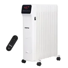 شوفاژ برقی روغنی دیجیتال لمسی کنترل دار جیپاس GRH28554UK0 اصلی|ضمانت سلامت و اصالت کالا gallery0