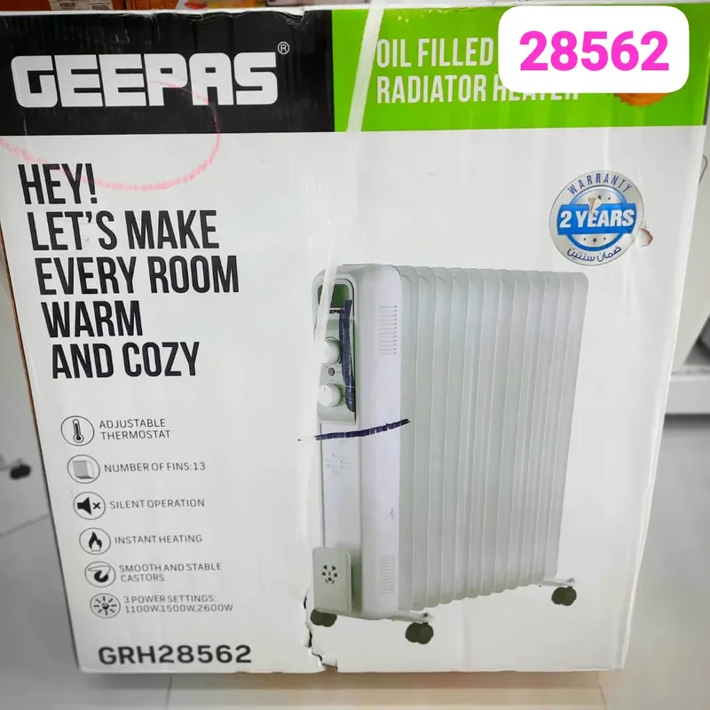 شوفاژ برقی جی پاس مدل GRH28562 اصلی/ضمانت اصالت و سلامت کالا gallery2