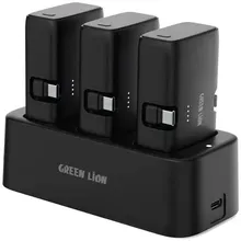 پک سه عددی پاوربانک و شارژر گرین لاین Green Lion 3in1 Power Bank Station GN3IN1PB5KBk اصلی gallery1