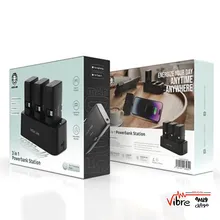 پک سه عددی پاوربانک و شارژر گرین لاین Green Lion 3in1 Power Bank Station GN3IN1PB5KBk اصلی gallery0