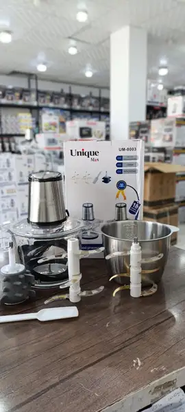 خردکن دو کاسه 4 لیتر یونیک مکس مدل UM8003 اصلی
