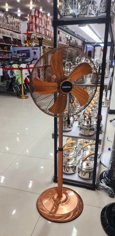 پنکه ایستاده جی پاس مدل GF9611 اصلی رنگ مسی gallery1