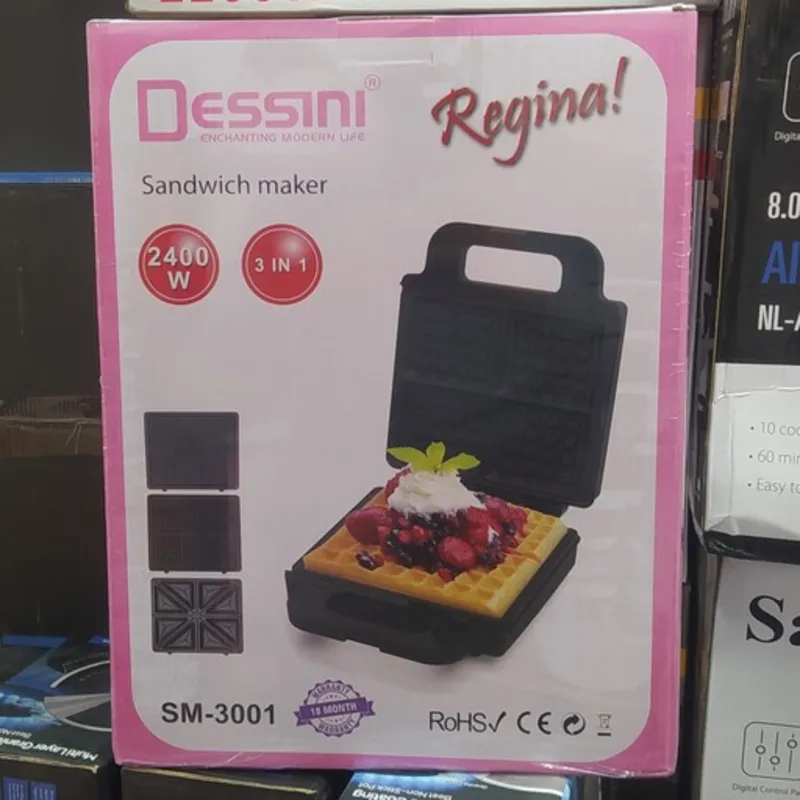 ساندویچ ساز سه کاره دسینی مدل SM-3001 اصلی gallery2