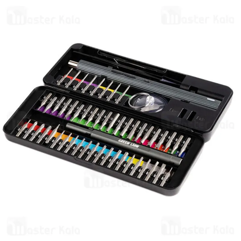 کیت پیچ گوشتی شارژی گرین لاین مدل GN58IN1ELSDBK(اصلی) gallery0