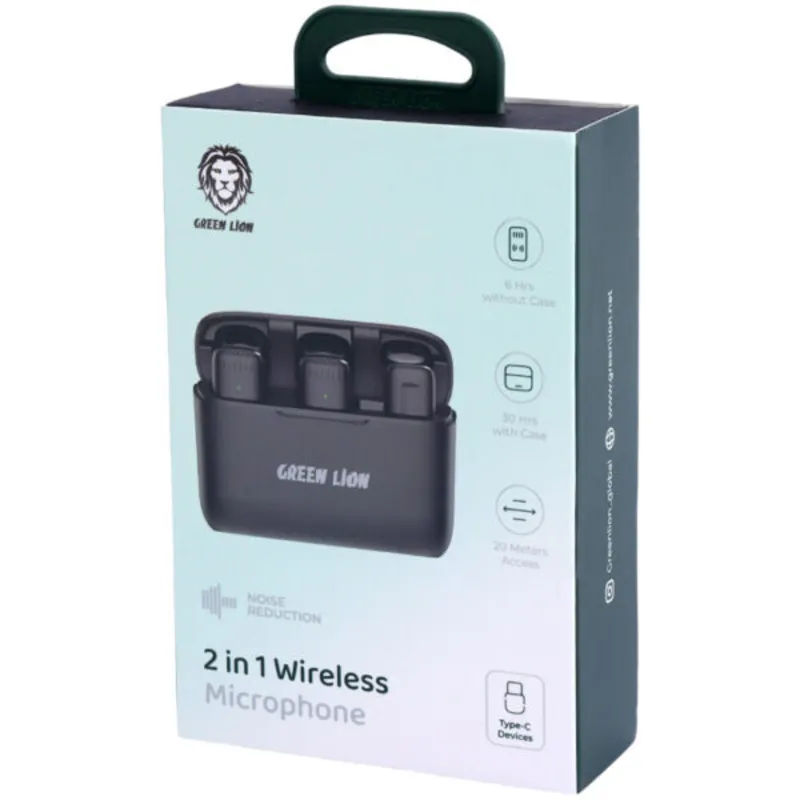 میکروفن گرین لاین مدل 2in1 WIRELESS (اصلی) gallery2