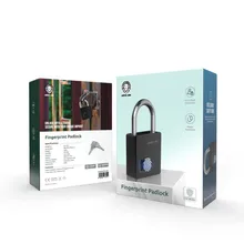 قفل اثر انگشتی گرین Green fingerprint padlock GL-PLS اصلی gallery2