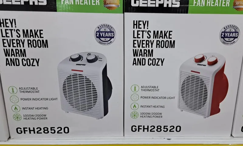 فن هیتر دار جیپاس مدل GFH28520 Geepas اصل gallery0