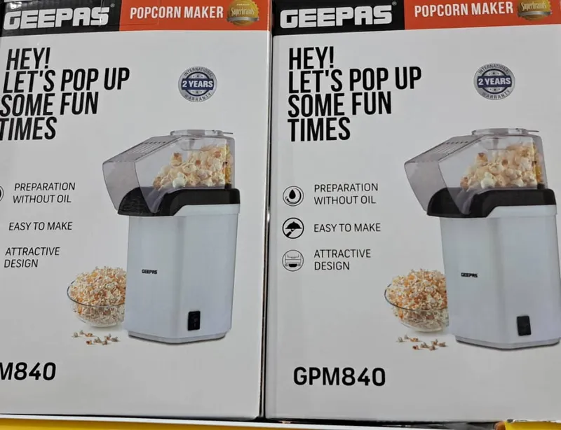پاپ کورن ساز جیپاس مدل GPM840 ا GPM840 GEEPAS Popcorn Maker gallery2