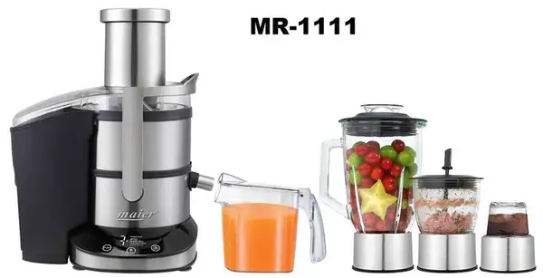 آبمیوه گیری 4کاره مایر مدل MR-1111 اصل