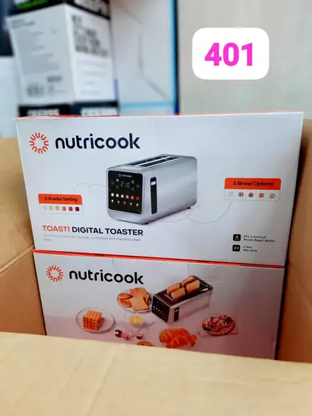توستر نان 4تایی دیجیتال نوتریکوک ts401 اصل