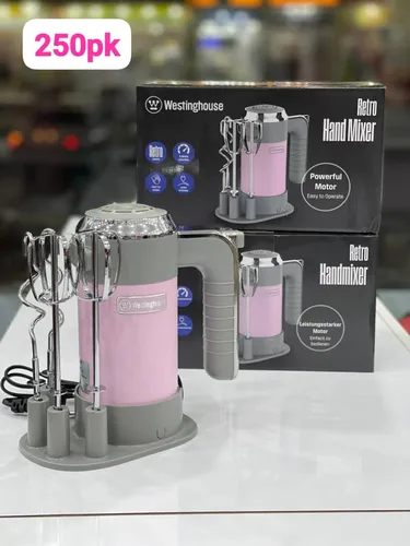 وستینگ هاوس همزن دستی 600 وات دیجیتال WKHM-250-BK