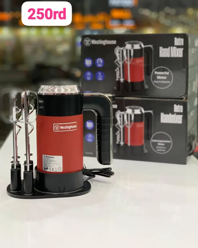 وستینگ هاوس همزن دستی 600 وات دیجیتال WKHM-250-BK gallery1