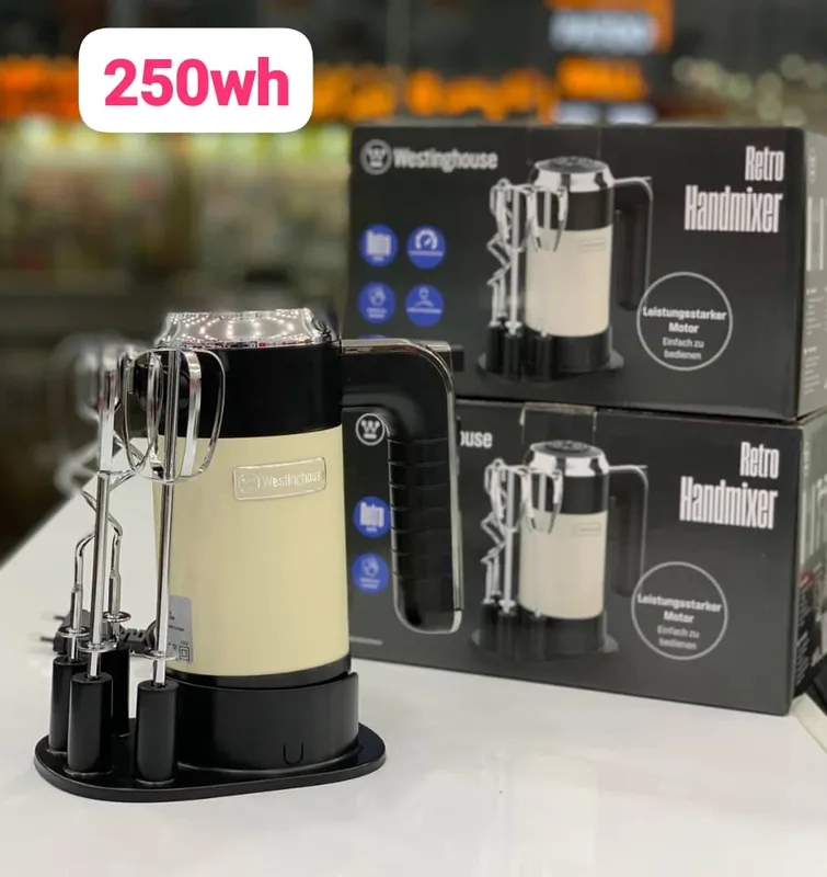 وستینگ هاوس همزن دستی 600 وات دیجیتال WKHM-250-BK gallery2