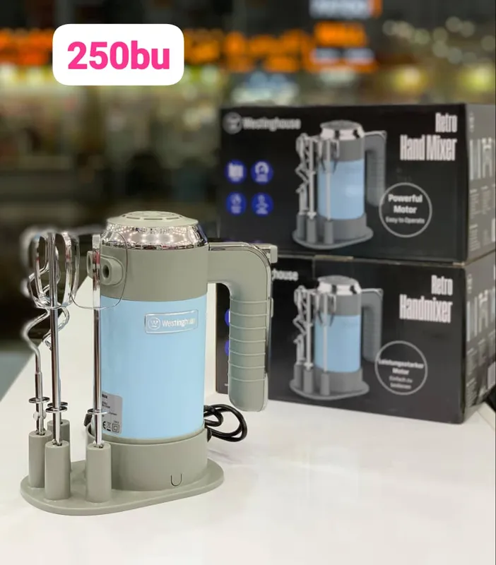وستینگ هاوس همزن دستی 600 وات دیجیتال WKHM-250-BK gallery3