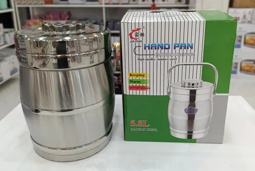 گرم نگهدار سطلی  استیل 5,8 لیتر /اصلی