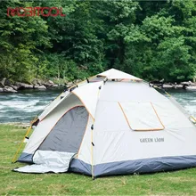 چادر کمپینگ جی تی سه گرین Green GT-3 camping tent gallery0