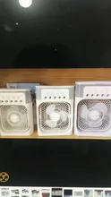 پنکه رومیزی مه پاش ا USB Water Air Cooler Fan ( سایز بزرگ /دارای پد خوشبو کننده) gallery0