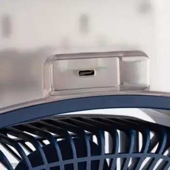 پنکه مه پاش(بخور سرد) رومیزی چراغ دار مدل mini cooling fan