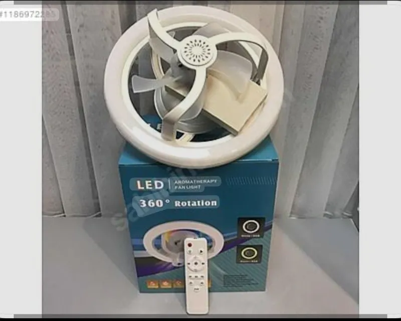 پنکه سقفی لامپ دار AROMATHERAPY FAN LIGHT gallery0