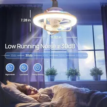 پنکه سقفی لامپ دار AROMATHERAPY FAN LIGHT gallery1