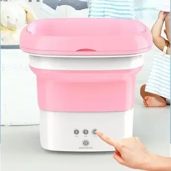 مینی لباسشویی تاشو مسافرتی مدل folding washing machine