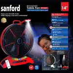 پنکه شارژی سانفورد SANFORD Rechargeable Fan SF918RTF ( اصل) thumb 3