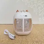 پنکه مه پاش شارژی رومیزی طرح گربه | Rechargeable Desk Mist Fan with Cat Design thumb 3