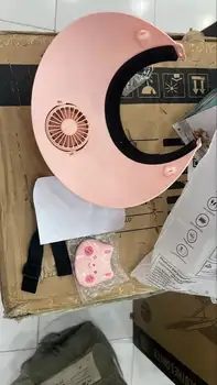 کلاه شارژی پنکه دار نقاب دار مناسب برای استفاده روزمره 3 ساعت مداوم کارکرد(اصلی)