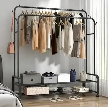 رگال 48 کیلو دوبل  چرخ دار  دو لاین قابل حمل/ مشکی