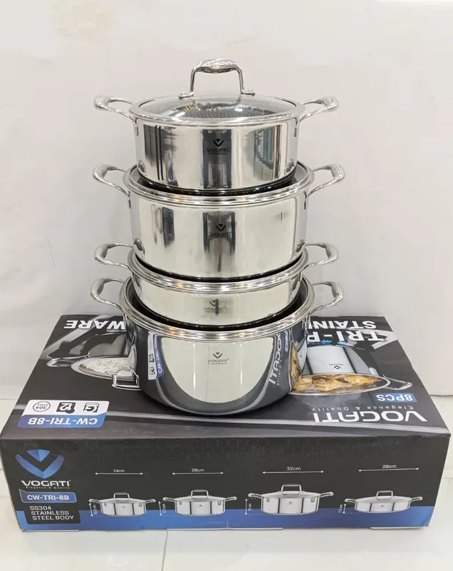 سرویس قابلمه ووگاتی کف لیزری  کد:CW-TRI-8B gallery0