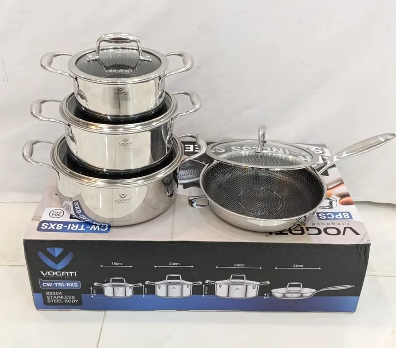 سرویس قابلمه ووگاتی کف لیزری کد:CW-TRI-8XS gallery0