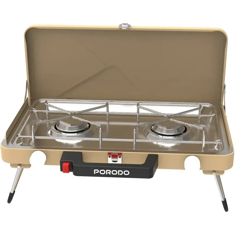 اجاق گاز کمپینگ پرودو مدل PDYG002 دو شعله تاشو وزن 4 کیلوگرم gallery1